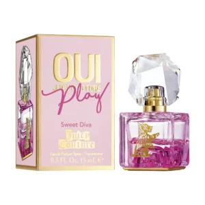 Juicy Couture OUI Play Sweet Diva Eau De Parfum, Perfume for Women, 0.5 oz