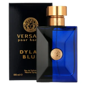 Versace, Dylan Blue Eau de Toilette, for Men 3.4 Fl oz